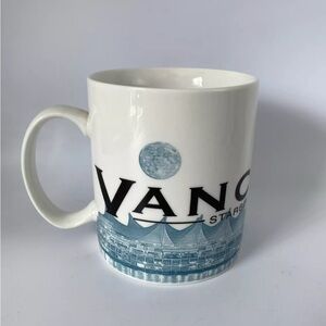 2002 Starbucks Vancouver Skyline Series Coffee Mug 18 oz